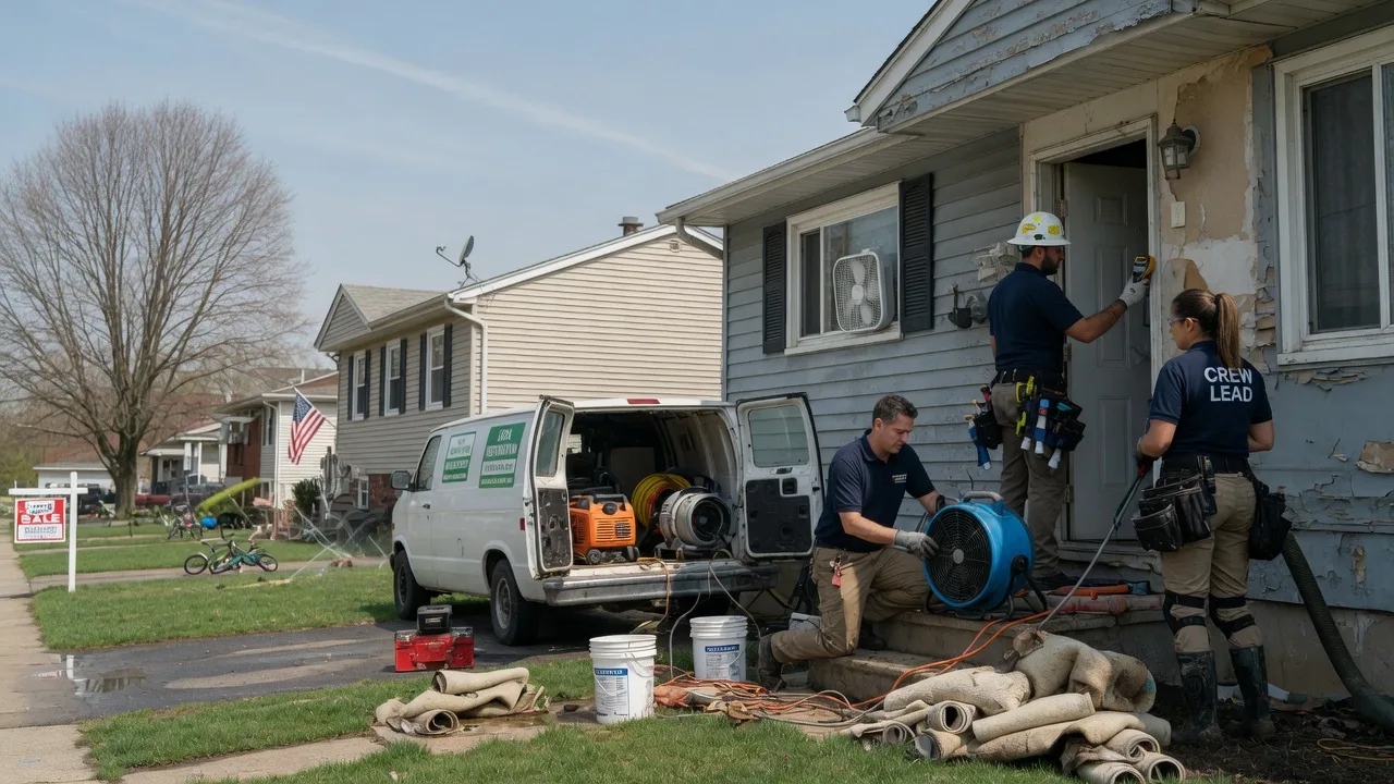 Flood Cleanup in Troy Grove, IL near me