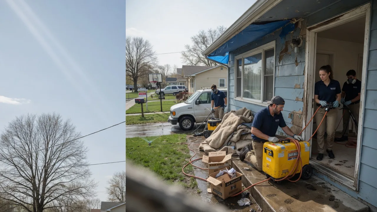 Basement Flood Cleanup in Troy Grove, IL near me